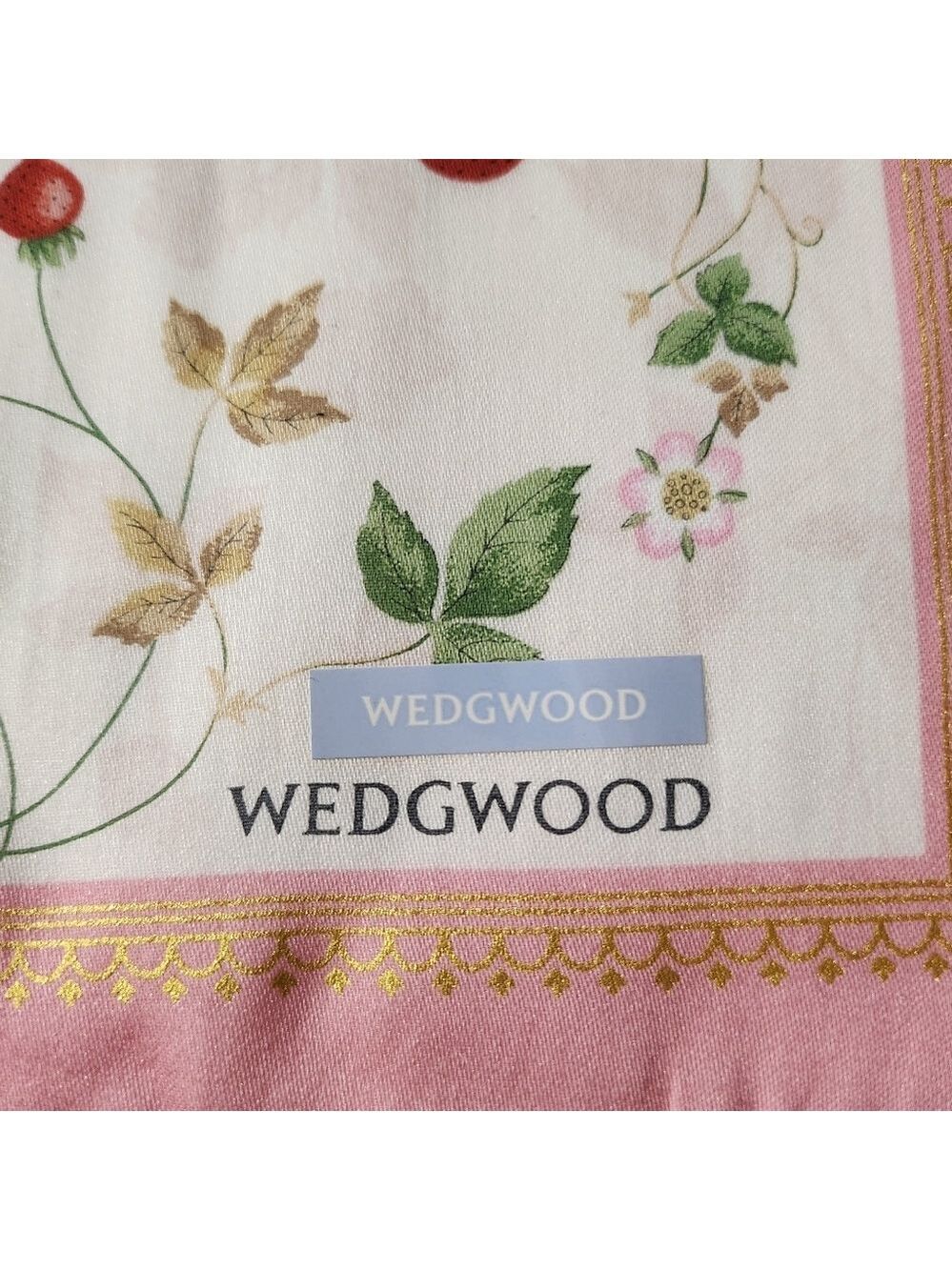 Wedgwood Handkerchief / Scarf Cotton Brandnew Authentic #01